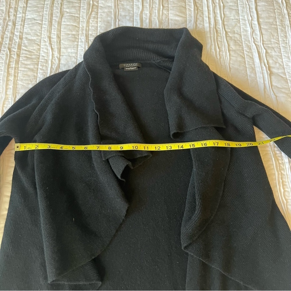 Bloomingdale's Black Cardigan Sweater - Picture 11 of 11